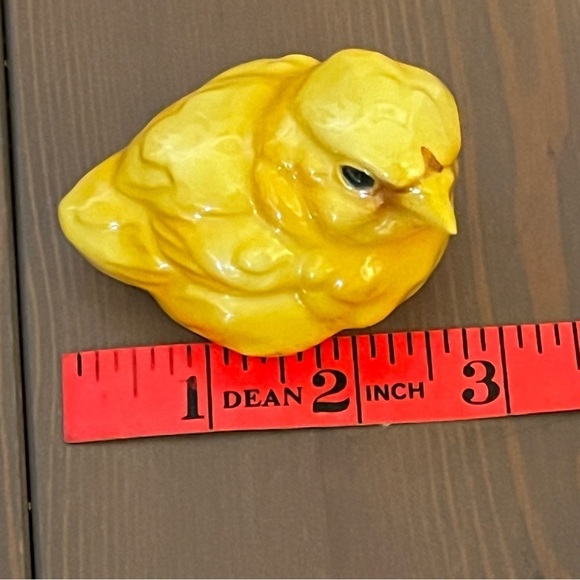 2 Vintage Goebel Porcelain Birds W Germany Blue Jay CV74 Yellow Chick 32 016-05 - Picture 14 of 14